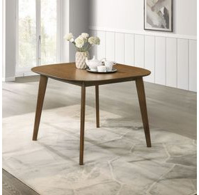 Miller Walnut Square Dining Room Set