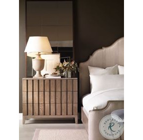 Casa Bella Timber Grey Louvered Drawer Chest