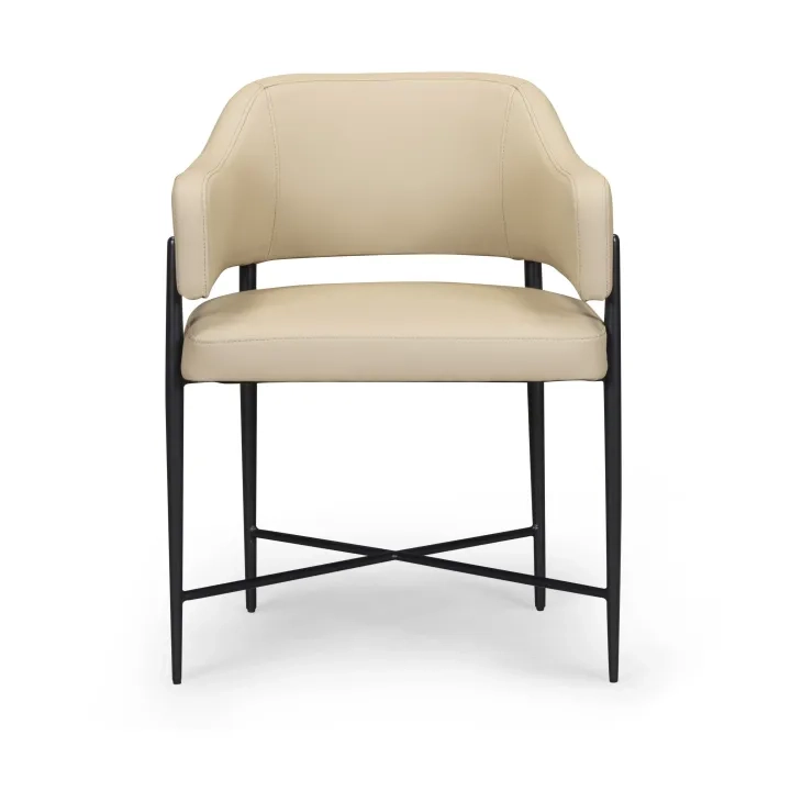 Sezanne Taupe Upholstered Dining Chair