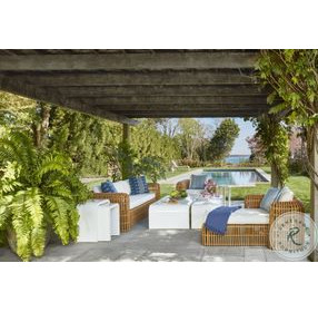 Mark White Outdoor Small Cocktail Table