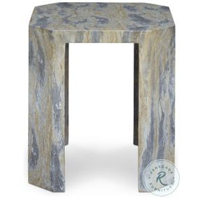Gustav Warm Grey And Tan Outdoor Spot Side Table