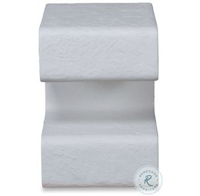 Dean Lively Gesso Outdoor Side Table