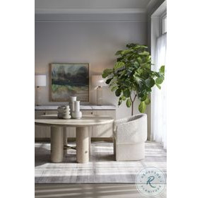 Cadence Off White Boucle Upholstered Dining Chair