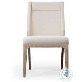 Cadence Off White And Sand Cerused Dining Chair