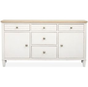 Echo Isles Sea Pearl and Driftwood 2 Door Buffet