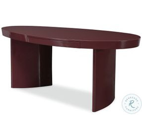 Cadence Oxblood Writing Home Office Set