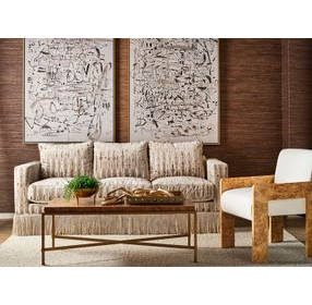 Hardwick Brown 48" Rectangular Coffee Table