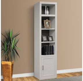 Catalina Cottage White 22" Open Top Bookcase