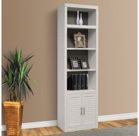 Catalina Cottage White 32" Open Top Bookcase