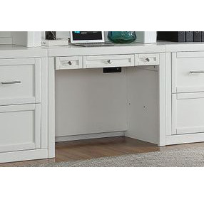Catalina Cottage White 40" Library Desk