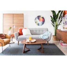Godenza Brown Oval Occasional Table Set