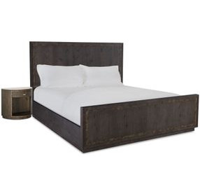 Monterey Hawthorne Dark Panel Bedroom Set