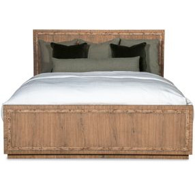 Monterey Hawthorne Light King Panel Bed