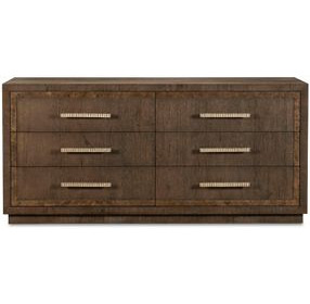 Monterey Hawthorne Dark 6 Drawer Dresser