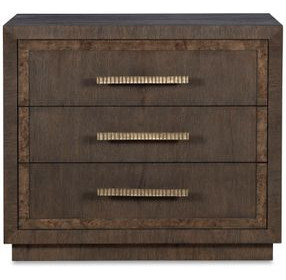 Monterey Hawthorne Dark 3 Drawer Nightstand