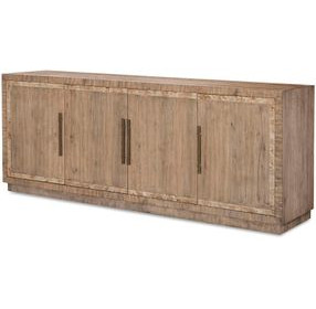 Monterey Hawthorne Light 4 Door Credenza