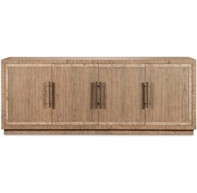 Monterey Hawthorne Light 4 Door Credenza