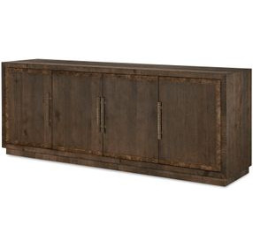 Monterey Hawthorne Dark 4 Door Credenza