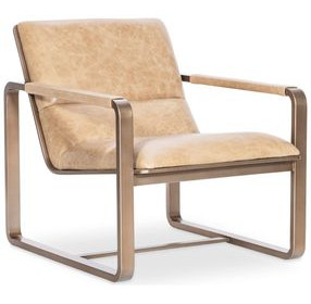 Cooper Brown Upholstered Lounge Chair