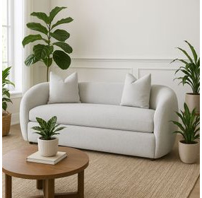 Blue Mallee Mendocino Beach 85" Cali Sofa