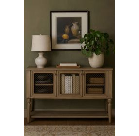 Magnolia Cashew 3 Door Server