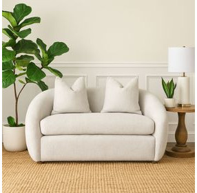 Blue Mallee Mendocino Beach 65" Loveseat