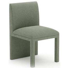 Precipice Eucalyptus Upholstered Dining Chair