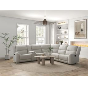 Giraldus Beige 128" Motion Sectional