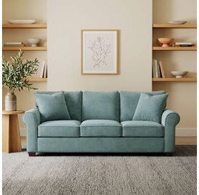 Collins Hunter 86" Memory Foam Queen Sleeper Sofa