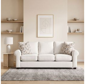 Collins Glacier Performance Fabric 86" Queen Sleeper Sofa