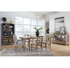 Fernholt White Upholstered Arm Chair Set of 2