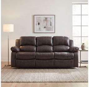 Cranley Brown 83" Double Reclining Sofa
