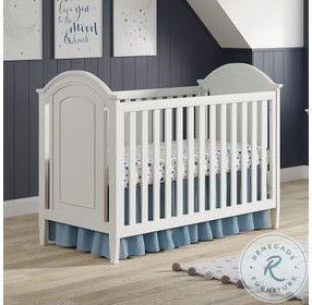 Harper White Cottage Standard Crib
