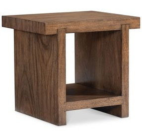 Tomas Marrom Rectangular Side Table