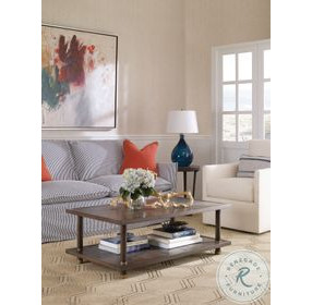 Biscayne Mink Grey Cocktail Table