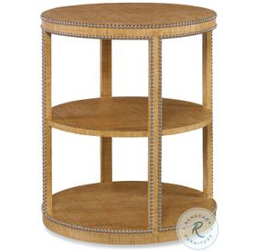 Monterey Glass And Sand Tier Table