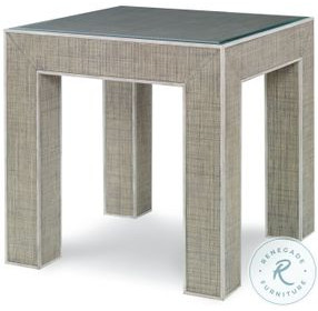 Newport French Grey And Peninsula End Table