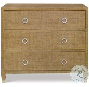 Charleston Sand 3 Drawer Side Chest