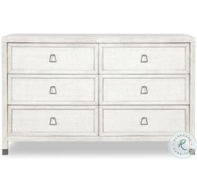Atlas Off White 6 Drawer Dresser
