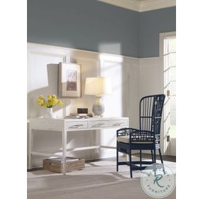 Atlas Off White 3 Drawer Home Office Set