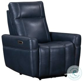 Branford Steamboat Marine Leather Zero Gravity Power Recliner