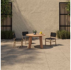 Delta Natural Outdoor Round Dining Room Set