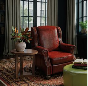 Drake Balmoral Cornwall Leather Recliner