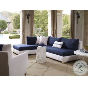 Complements White Outdoor 18" Side Table