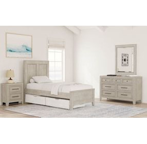 Carlson Washed Linen Youth Panel Bedroom Set