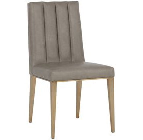 Hadwin Ivanhoe Mineral Upholstered Dining Chair Set of 2