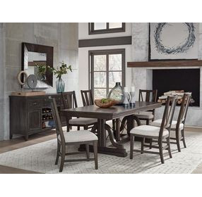 Westley Falls Baja Fog Upholstered Side Chair Set of 2