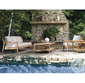 West Bay (D43) Natural Teak Occasional Table Set