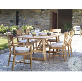 West Bay (D43) Natural Teak Dining Side Chair