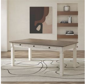 Bolanburg White and Gray Rectangular Dining Table